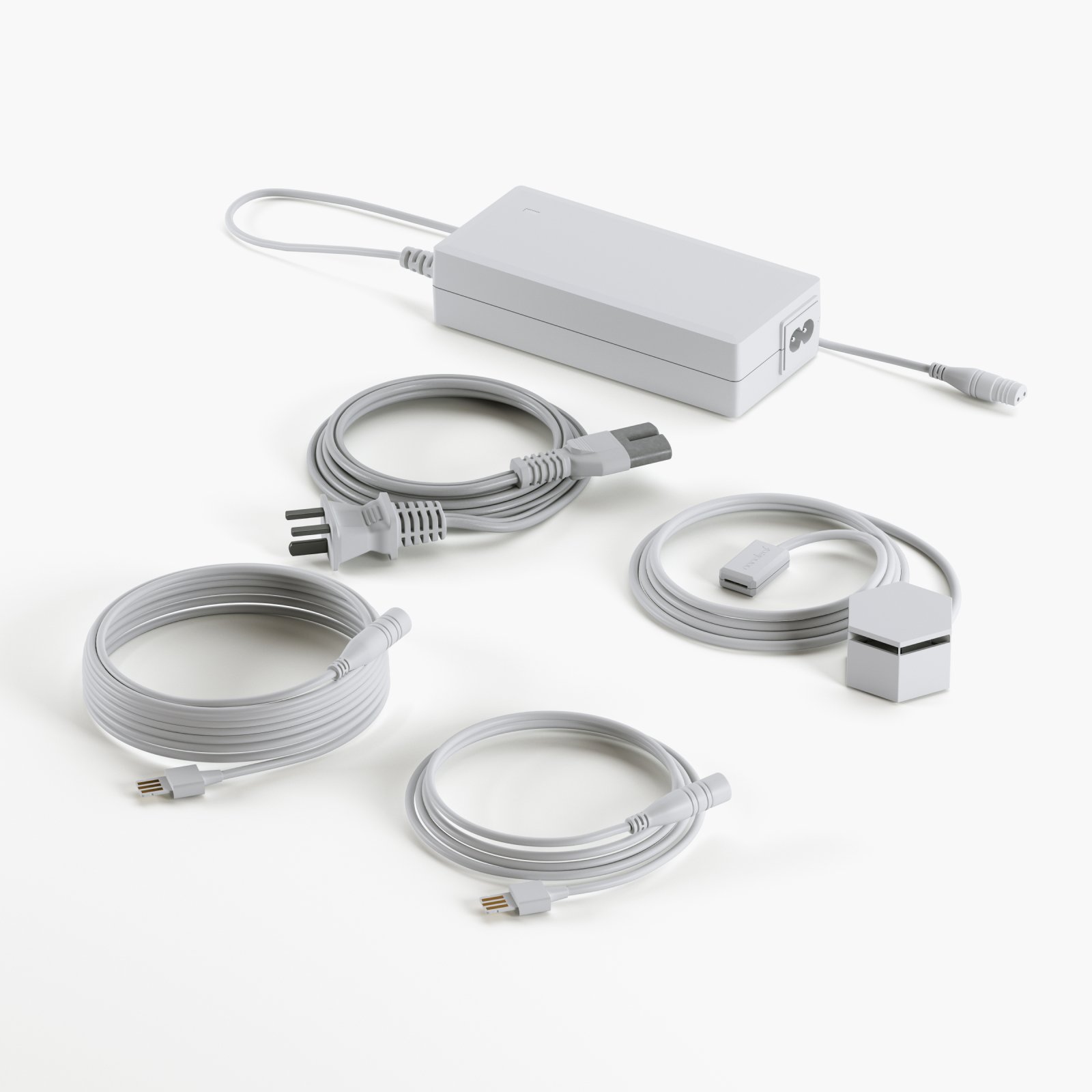 Nanoleaf Lines Thread enabled color changing smart modular backlit light lines 75W PSU. HomeKit, Google Assistant, Amazon Alexa, IFTTT.