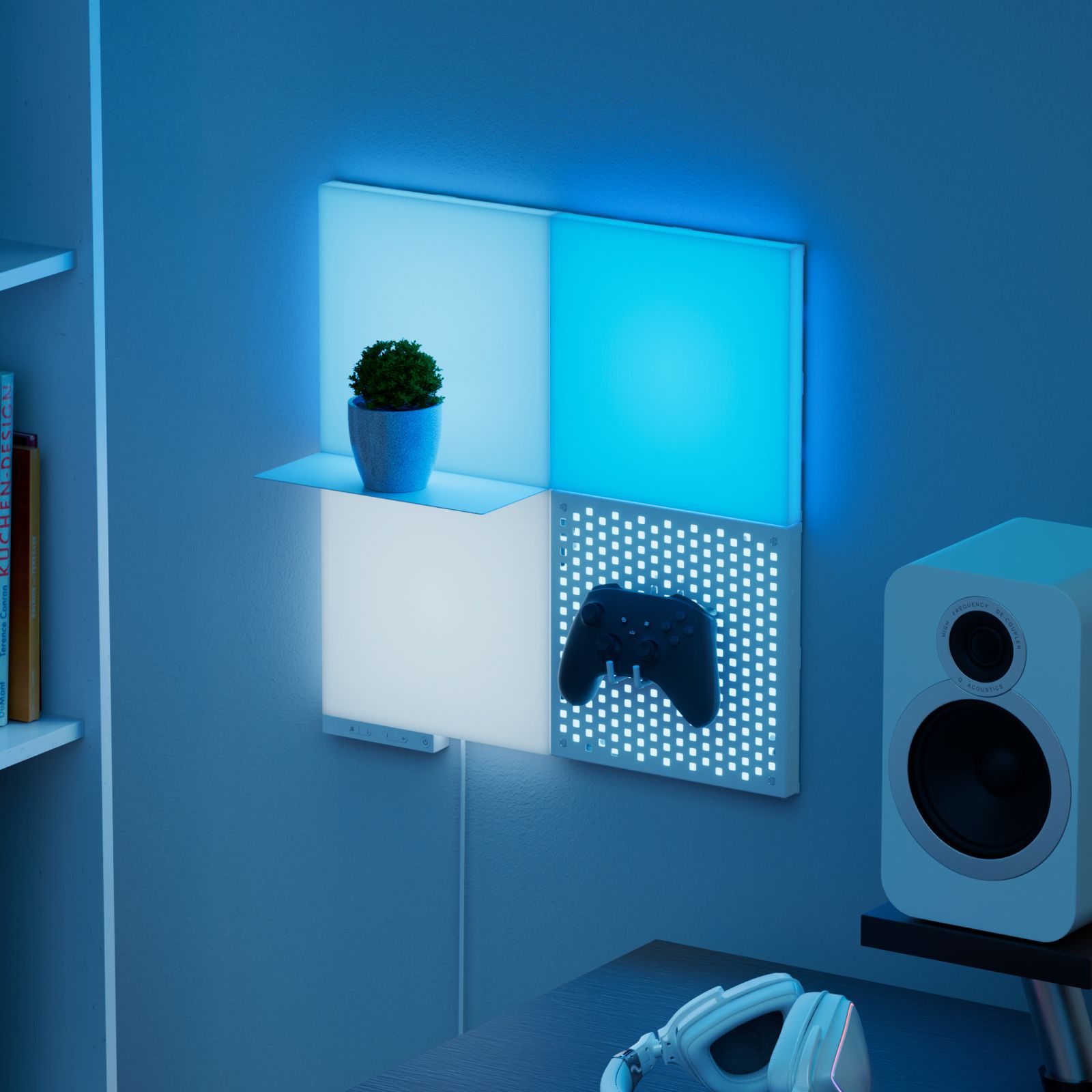 Nanoleaf Blocks Combo Smarter Kit environment image