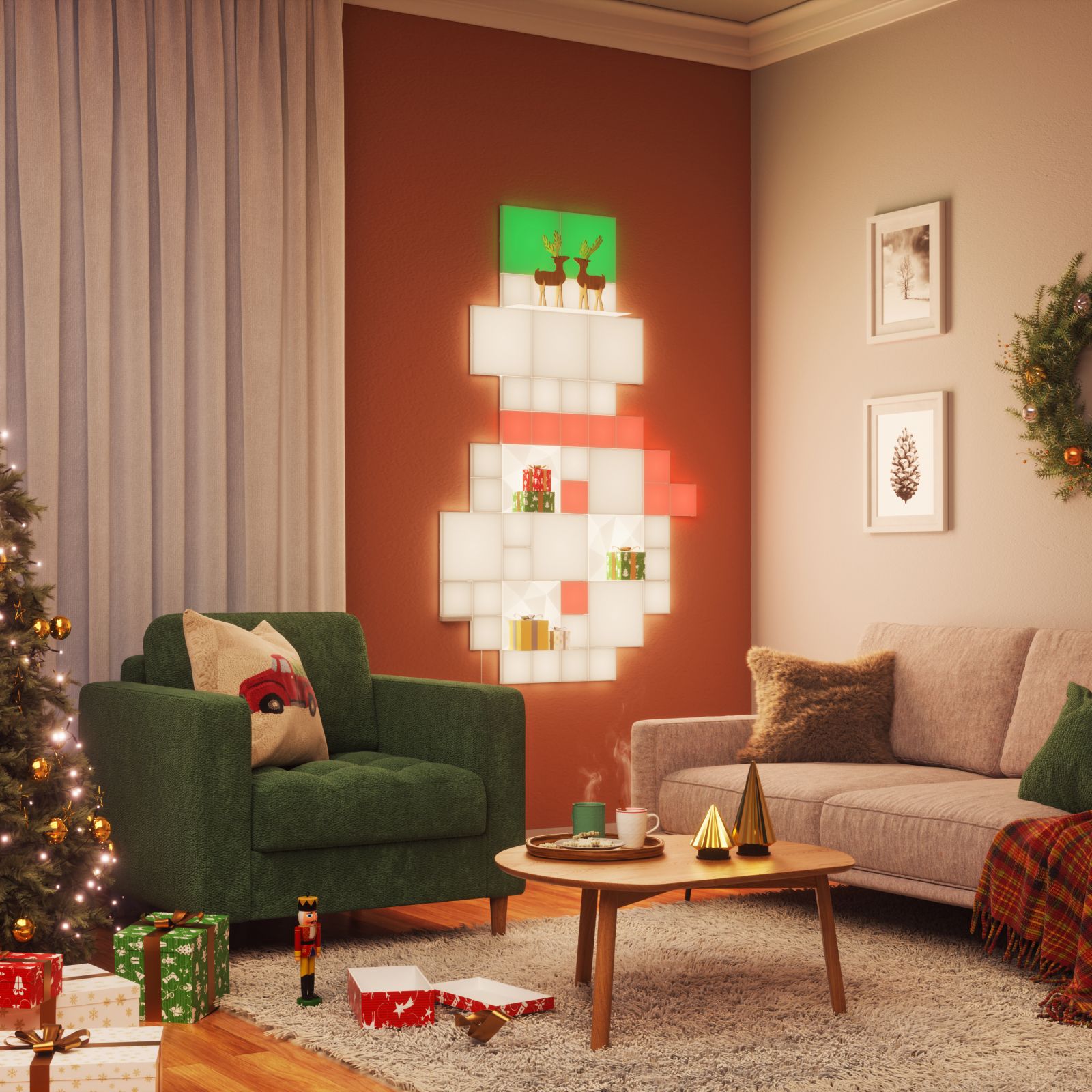 Nanoleaf blocks Shelves environment image