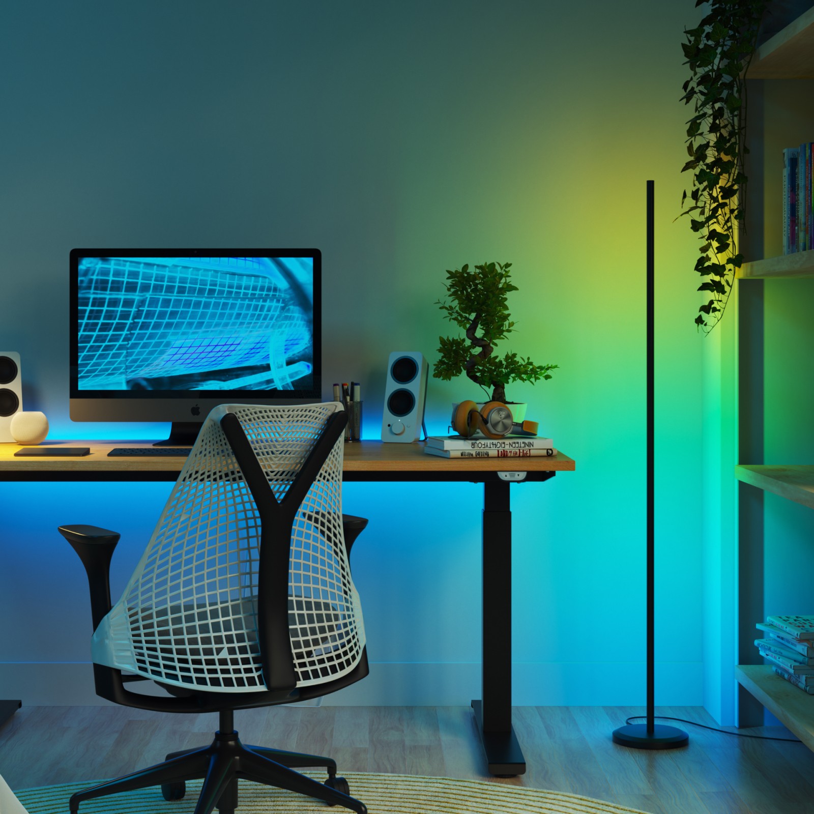 Matter Smart Multicolor Floor Lamp
