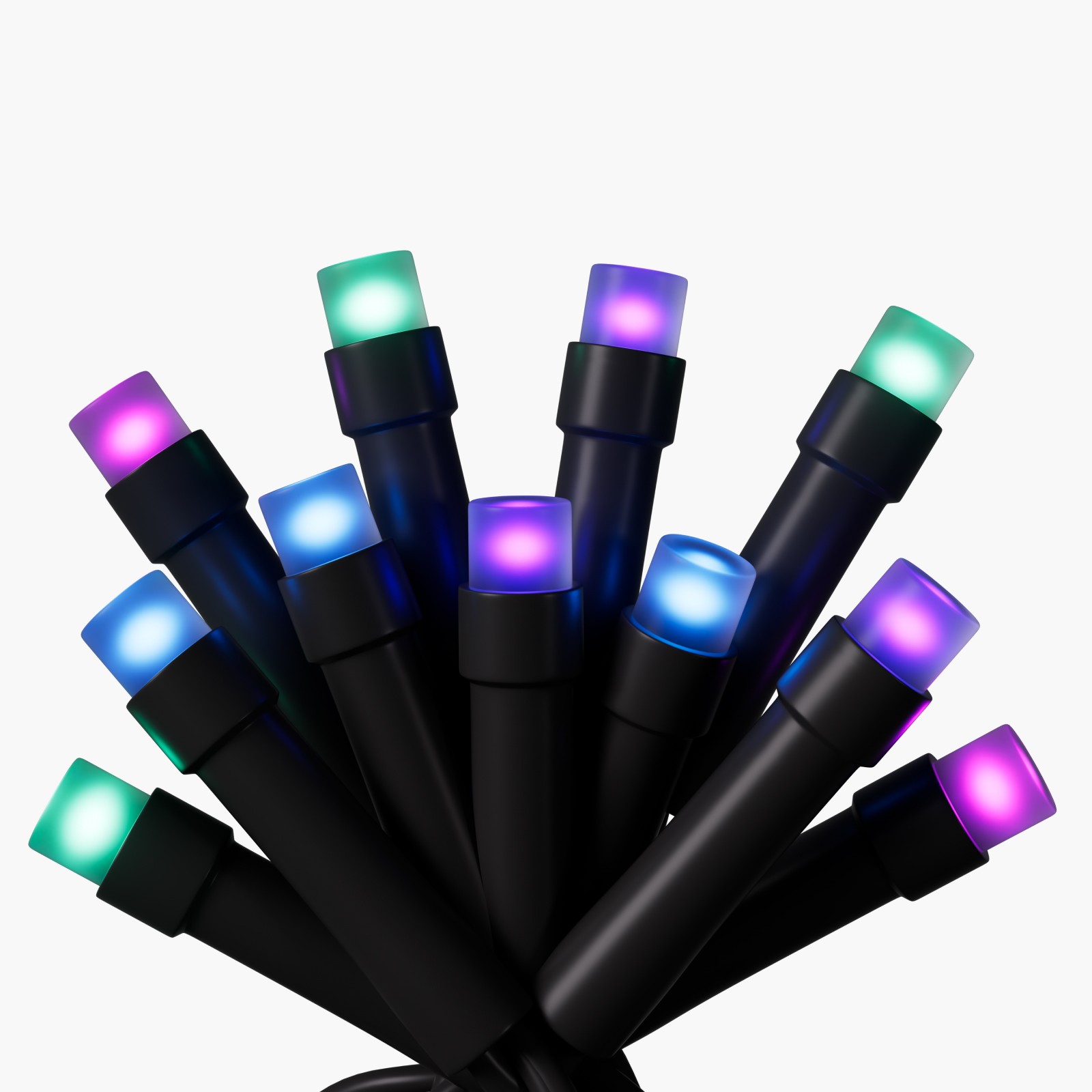 Get festive with Nanoleaf Smart String Lights. The perfect decoration for your tree, or throughout your home to bring out the holiday spirit! Matter-enabled white and color RGB addressable Christmas lights with 250 LEDs.